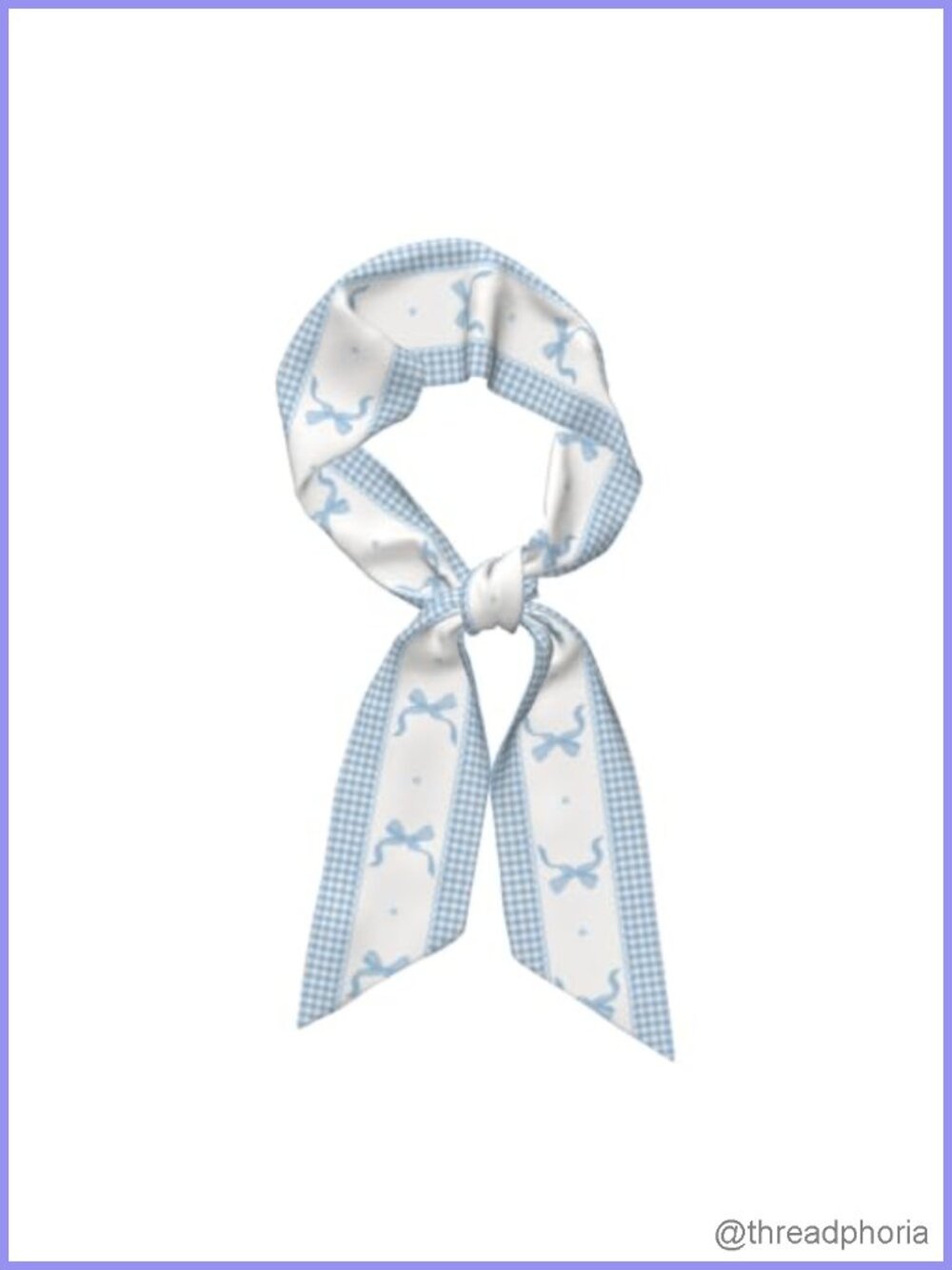Silk Head Scarf Satin Hair Neck Scarf for Women, Floral Classic Style,